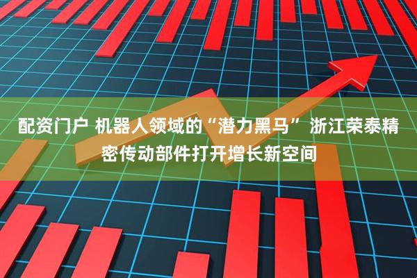 配资门户 机器人领域的“潜力黑马” 浙江荣泰精密传动部件打开增长新空间